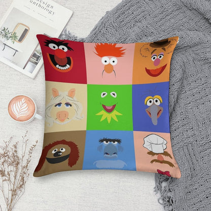 Muppets Soft Fade-Resistant Throw Pillow
