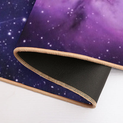 Purple Nebula Bath Mat
