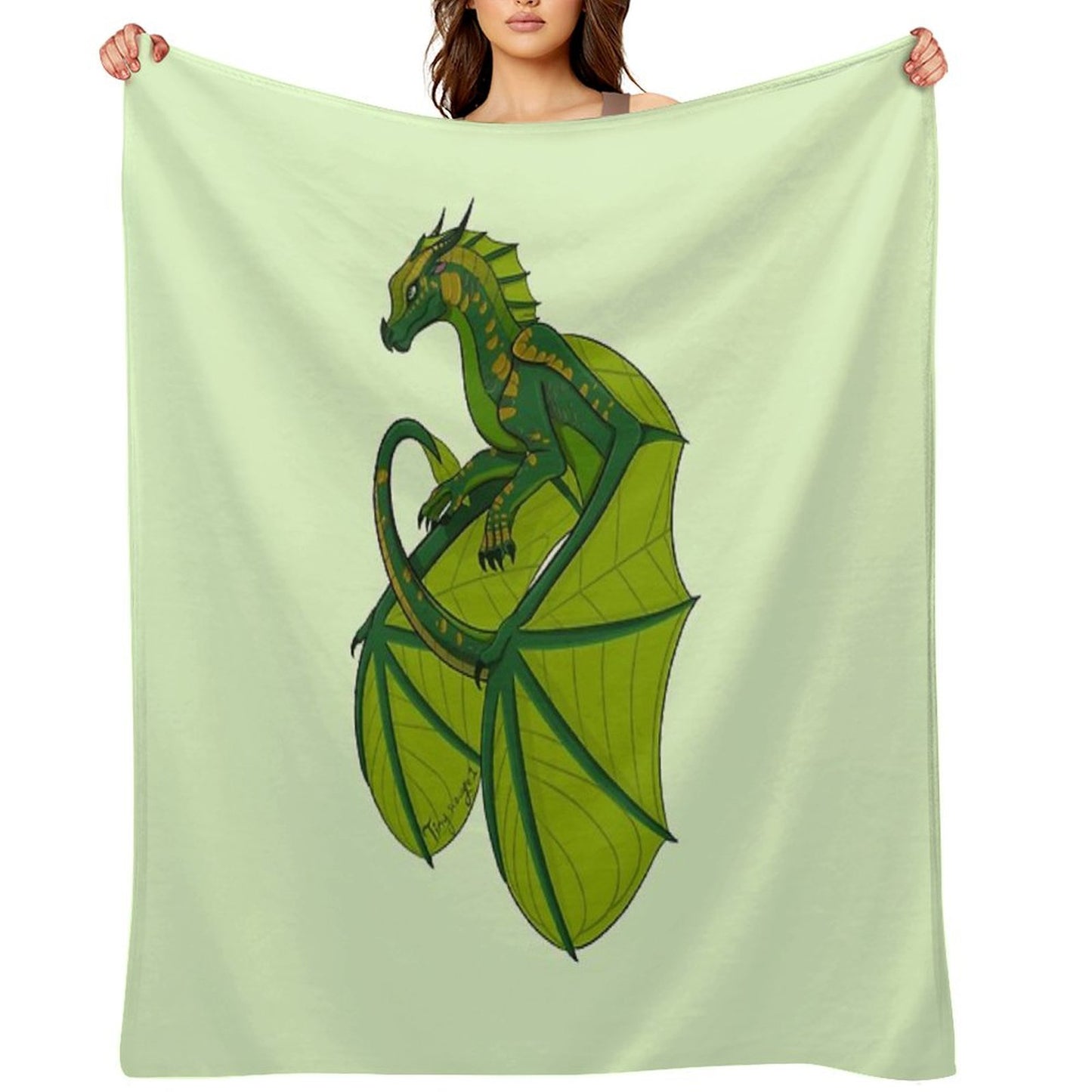 LeafWing Throw Blanket