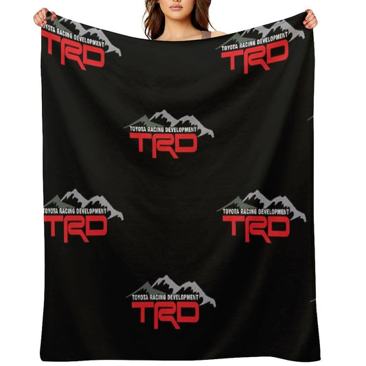 Trd Racing Development Throw Blanket