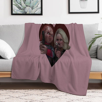 Bride of Chucky Throw Blanket