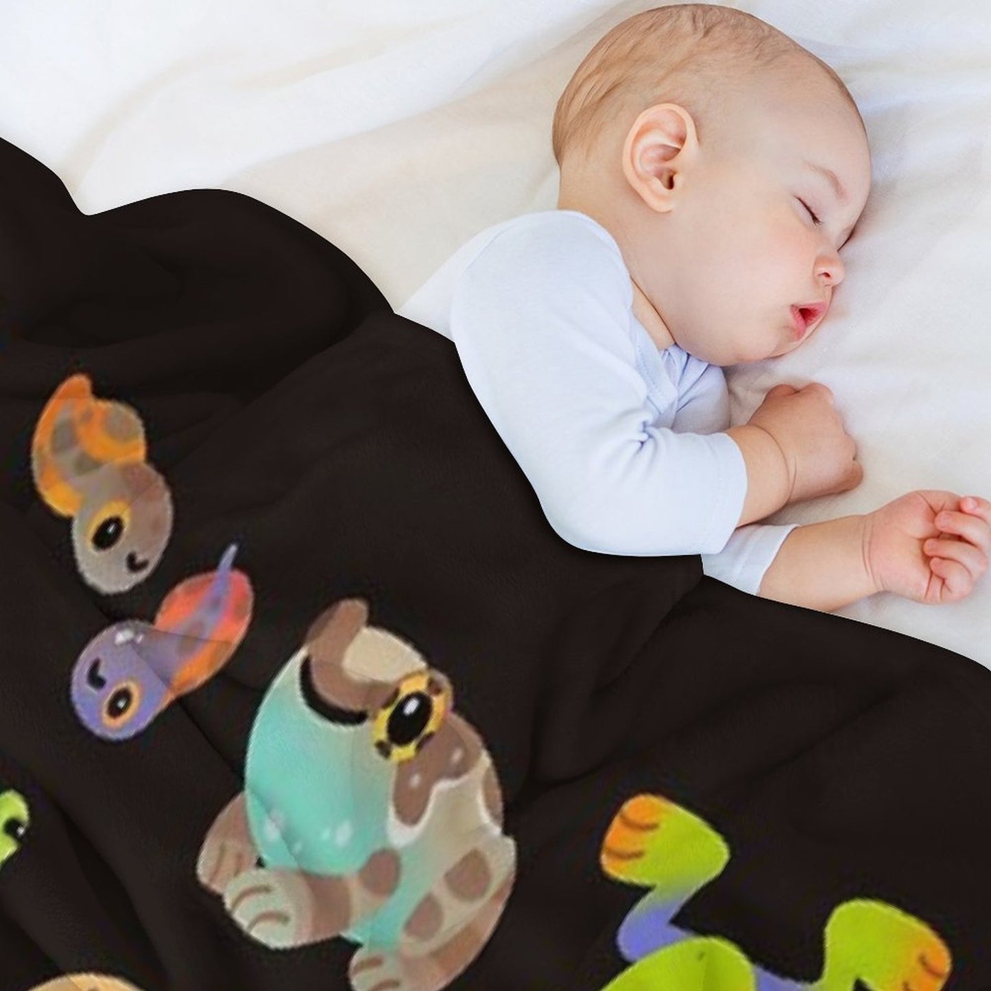 Tree Frog - Dark Throw Blanket