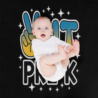 Peace Out Pre-K Tie Dye Last Day of School Teachers Throw Blanket