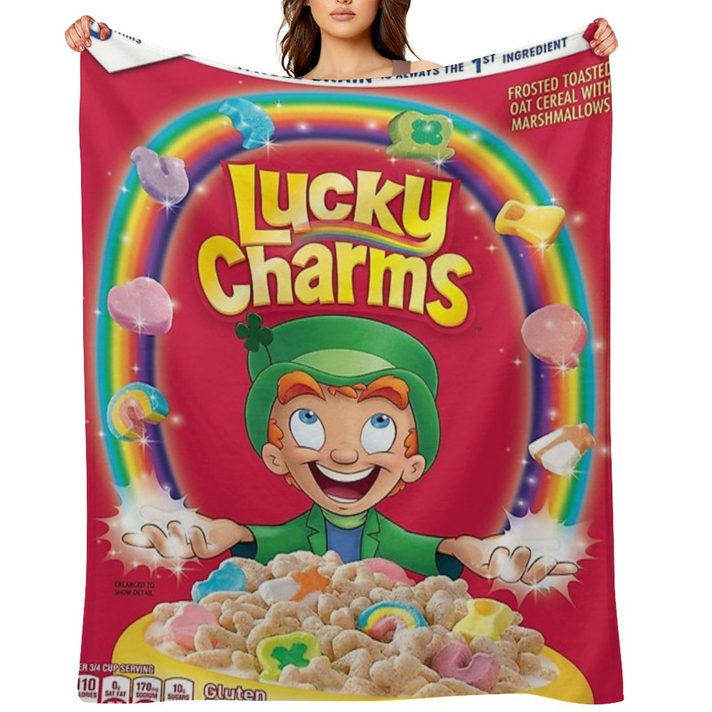 Lucky Charms Throw Blanket