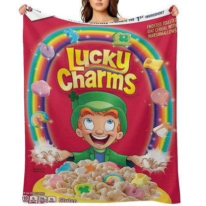 Lucky Charms Throw Blanket
