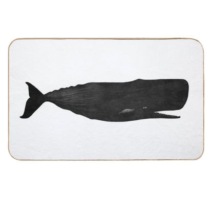 Sperm Whale  Absorbent Bath Mat