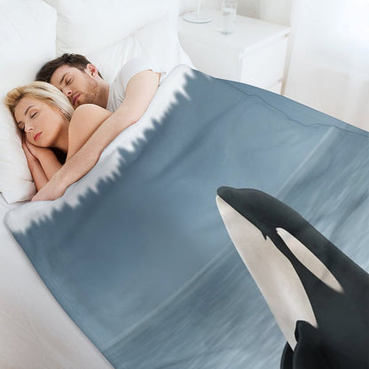 Spyhop Throw Blanket