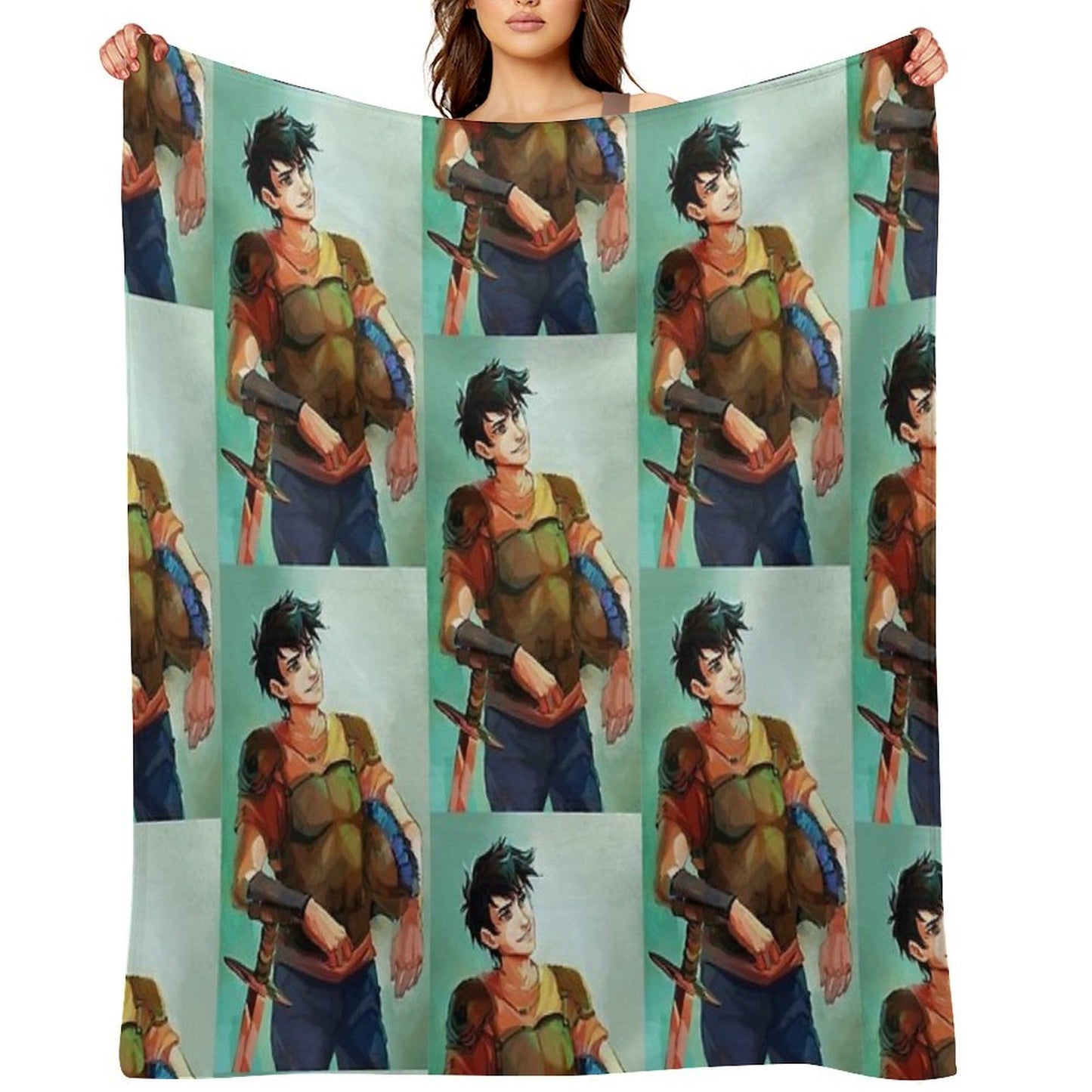 Percy Jackson Throw Blanket