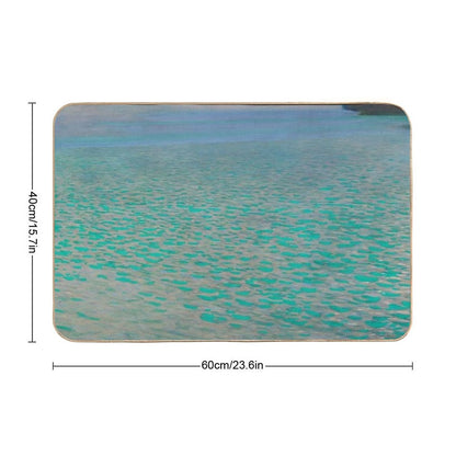 Gustav Klimt - On Lake Attersee Bath Mat