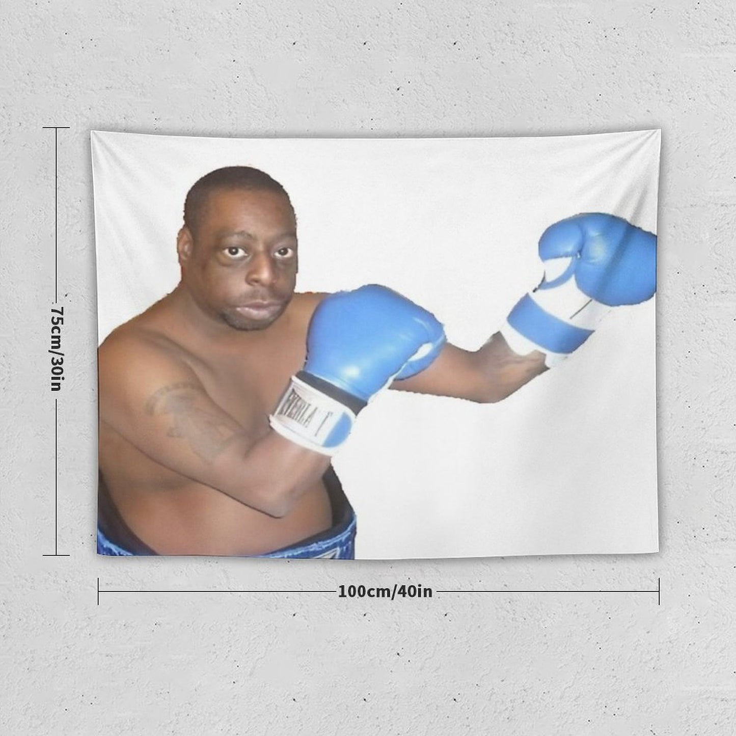Beetle Juice Boxing Legend Tapestry