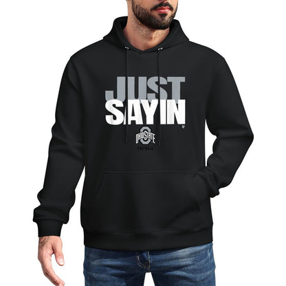 Julian Sayin - Just Sayin (Red) - Ohio State Football Versatile Streetwear Hoodie