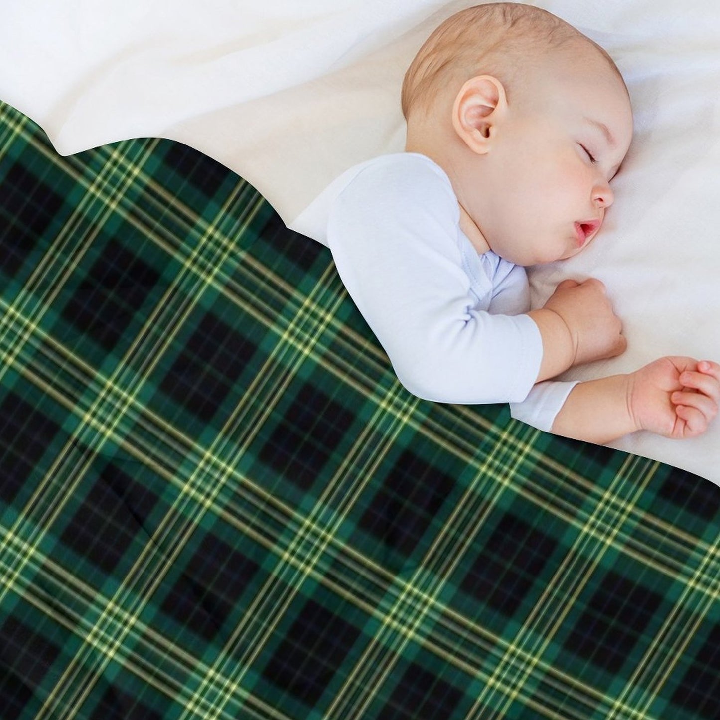 Clan Fitzpatrick Hunting Tartan Throw Blanket