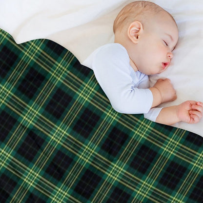 Clan Fitzpatrick Hunting Tartan Throw Blanket