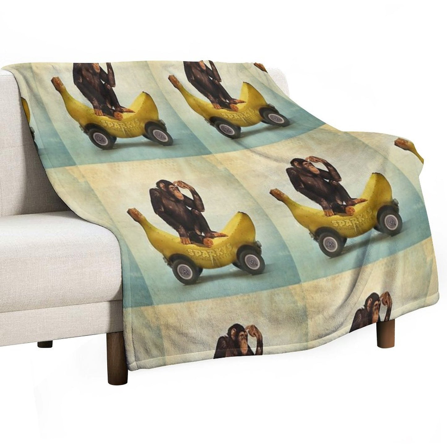Sparky's Electrical Services Throw Blanket