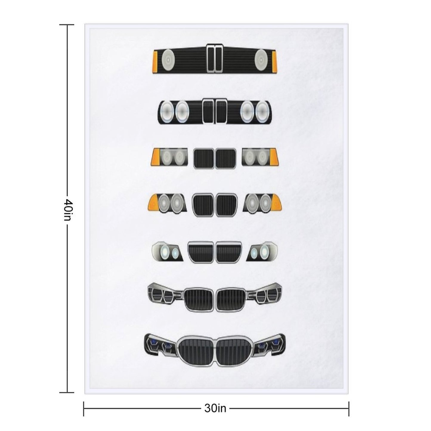 Evolution of The 3 Throw Blanket