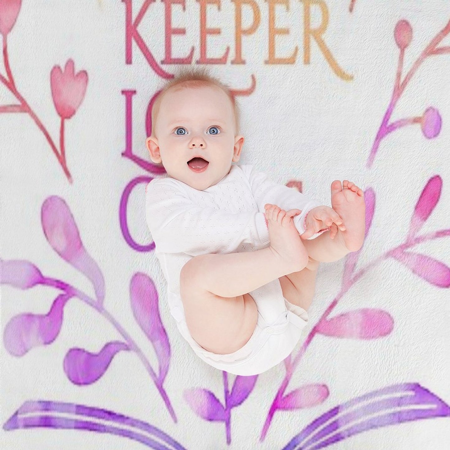 Keeper of The Lost Cities Watercolor Bookish Design Throw Blanket