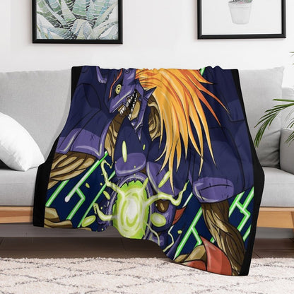 Diaboromon Throw Blanket
