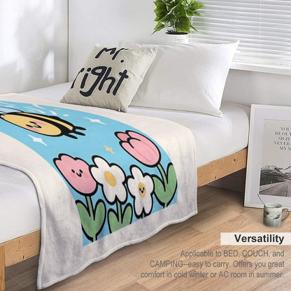 Bee Kind! Throw Blanket