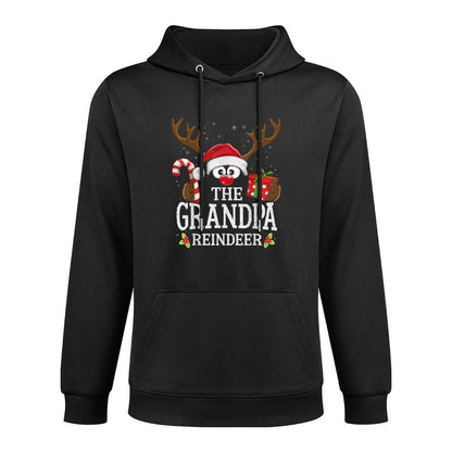 Christmas Matching The Grandpa Reindeer Family Casual Wear Hoodie
