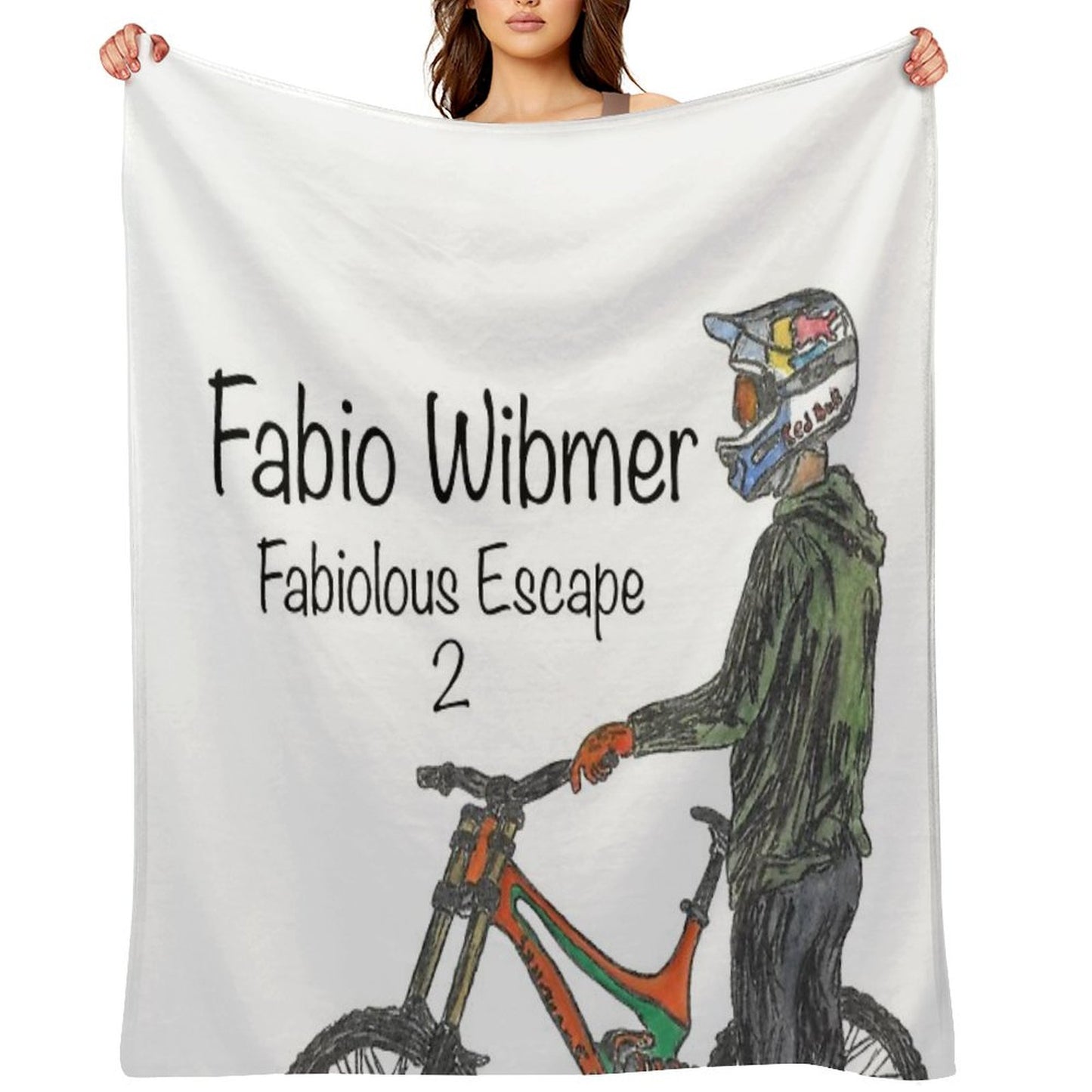 Fabio Wibmer Fabiolous Escape 2 Throw Blanket