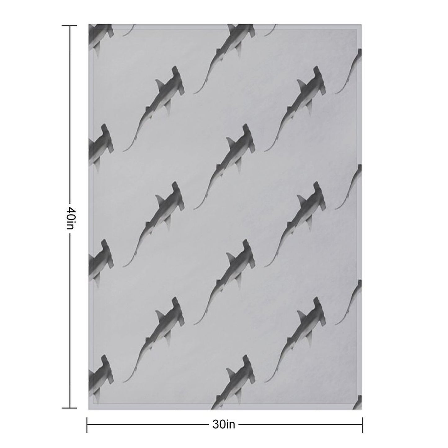 Hammerhead Throw Blanket
