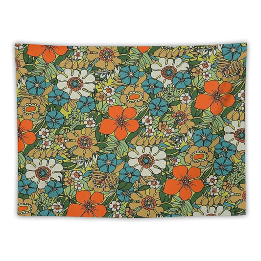 70s Plate Tapestry