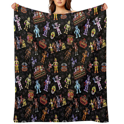 Five Nights at Freddy’s Throw Blanket
