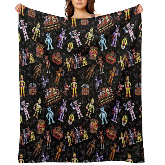 Five Nights at Freddy’s Throw Blanket
