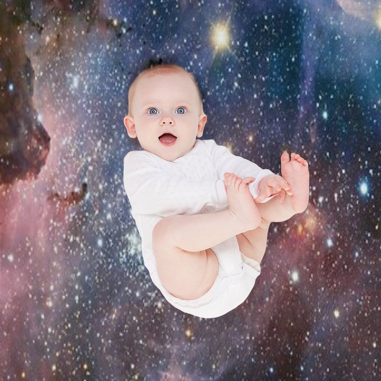 Galaxy - Nebula 01 Throw Blanket