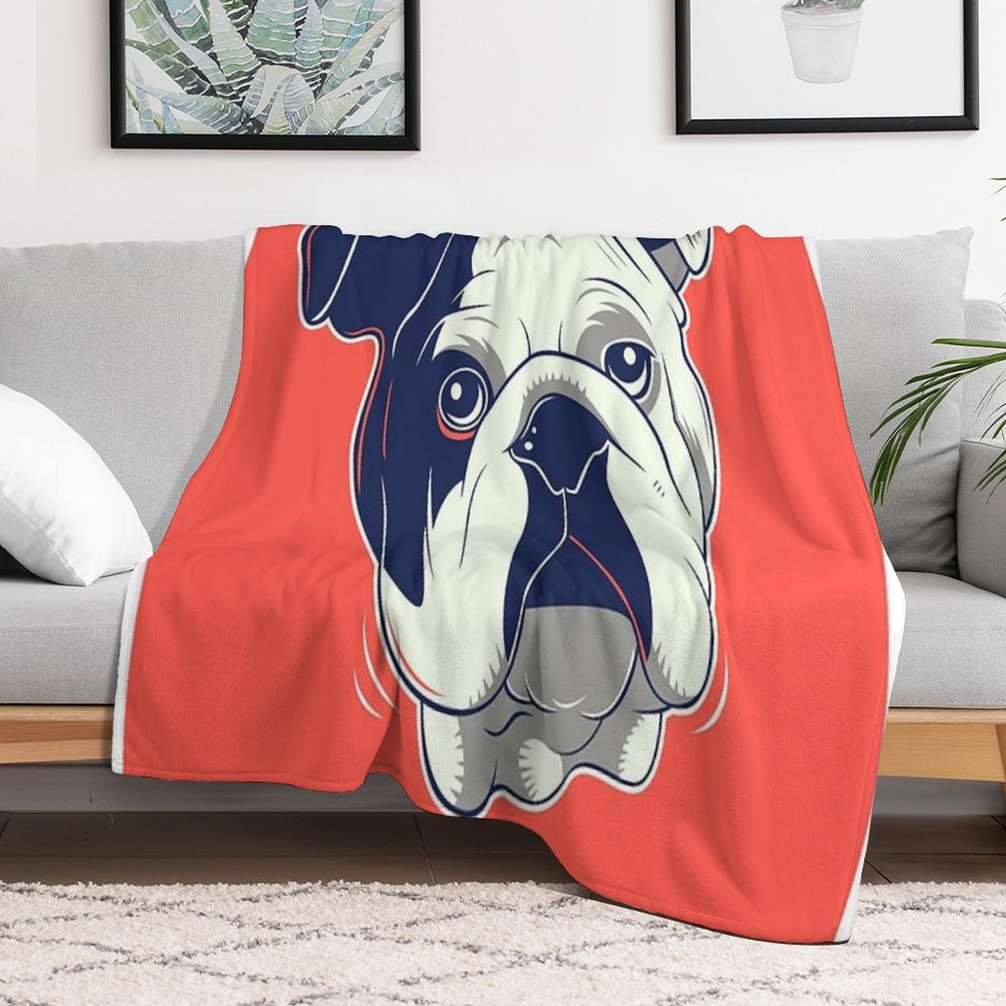 Gentleman Pet Throw Blanket