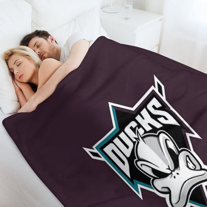 The Mighty Ducks Game Changers Throw Blanket