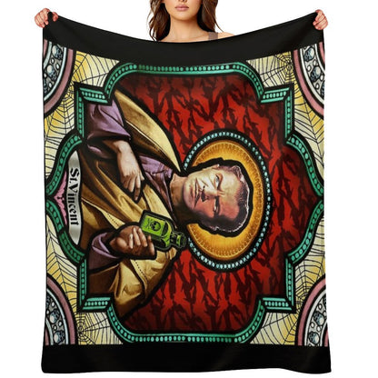 St. Vincent Price Throw Blanket