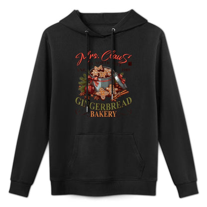 Mrs Claus The North Pole,Gingerbread Bakery, Christmas Baker Customizable Surface Hoodie