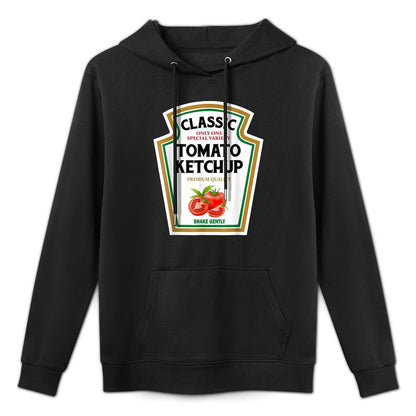 Red Ketchup DIY Halloween Costume Matching Group Mustard Colorfast Hoodie