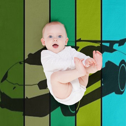 I Love My Lamborghini Throw Blanket