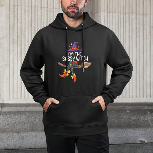 Im The Sassy Witch Halloween Customizable Surface Hoodie
