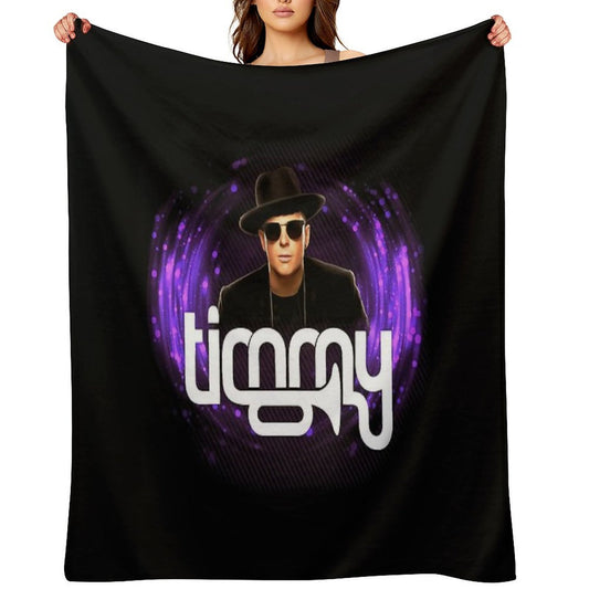 Timmy Trumpet Musician Throw Blanket