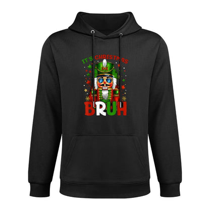 Its Christmas Bruh Nutcracker Boys Kids Xmas Christmas Men Versatile Streetwear Hoodie