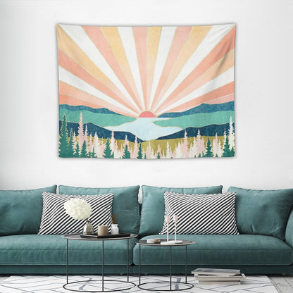 Summer Sunset Tapestry