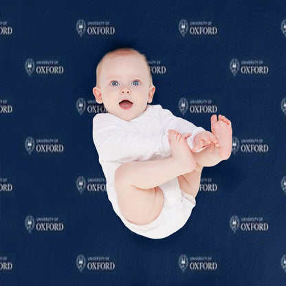 Oxford College Logo Throw Blanket
