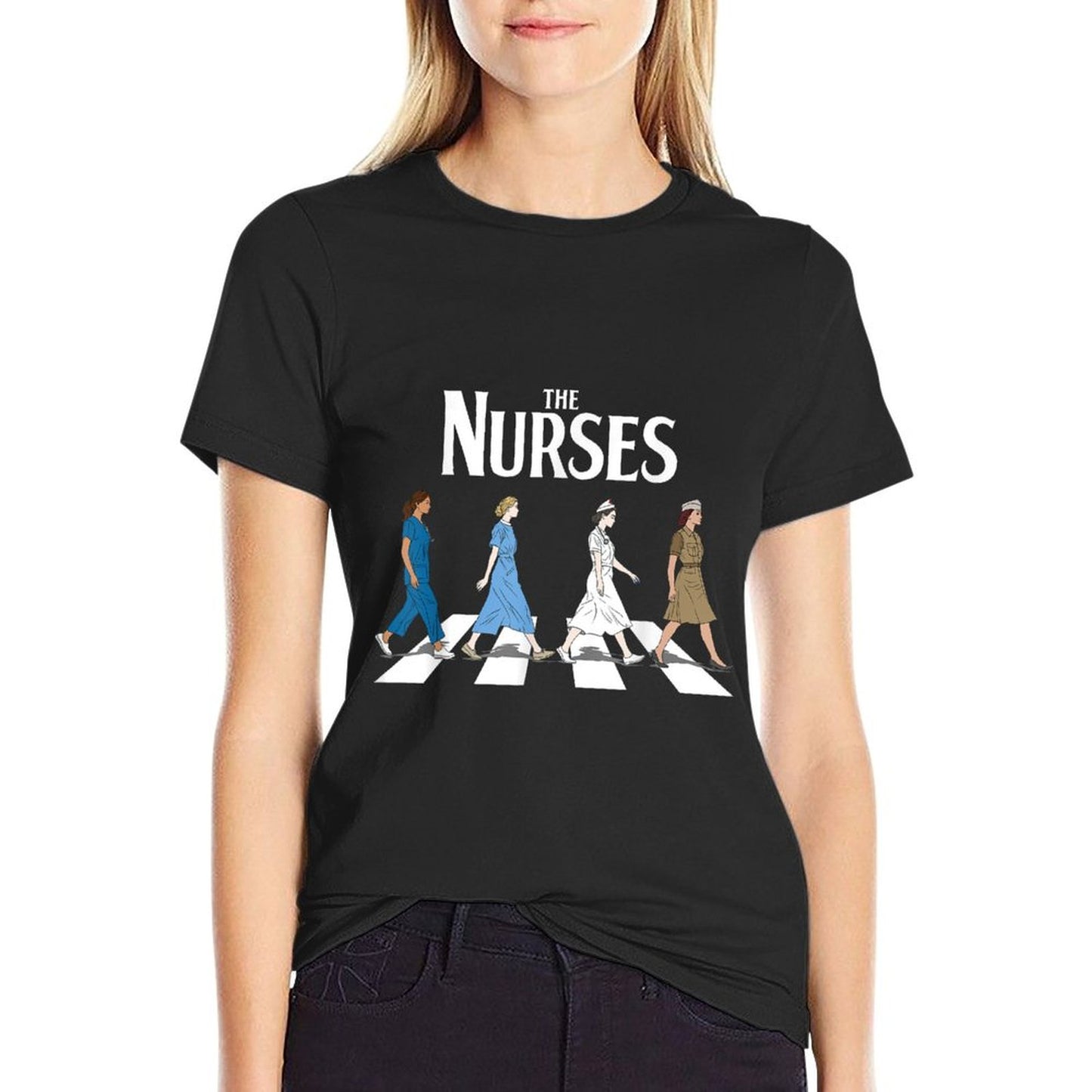 Retro Nurse Gifts Nurse Week Gifts Womens Funny Nurse T-Shirt