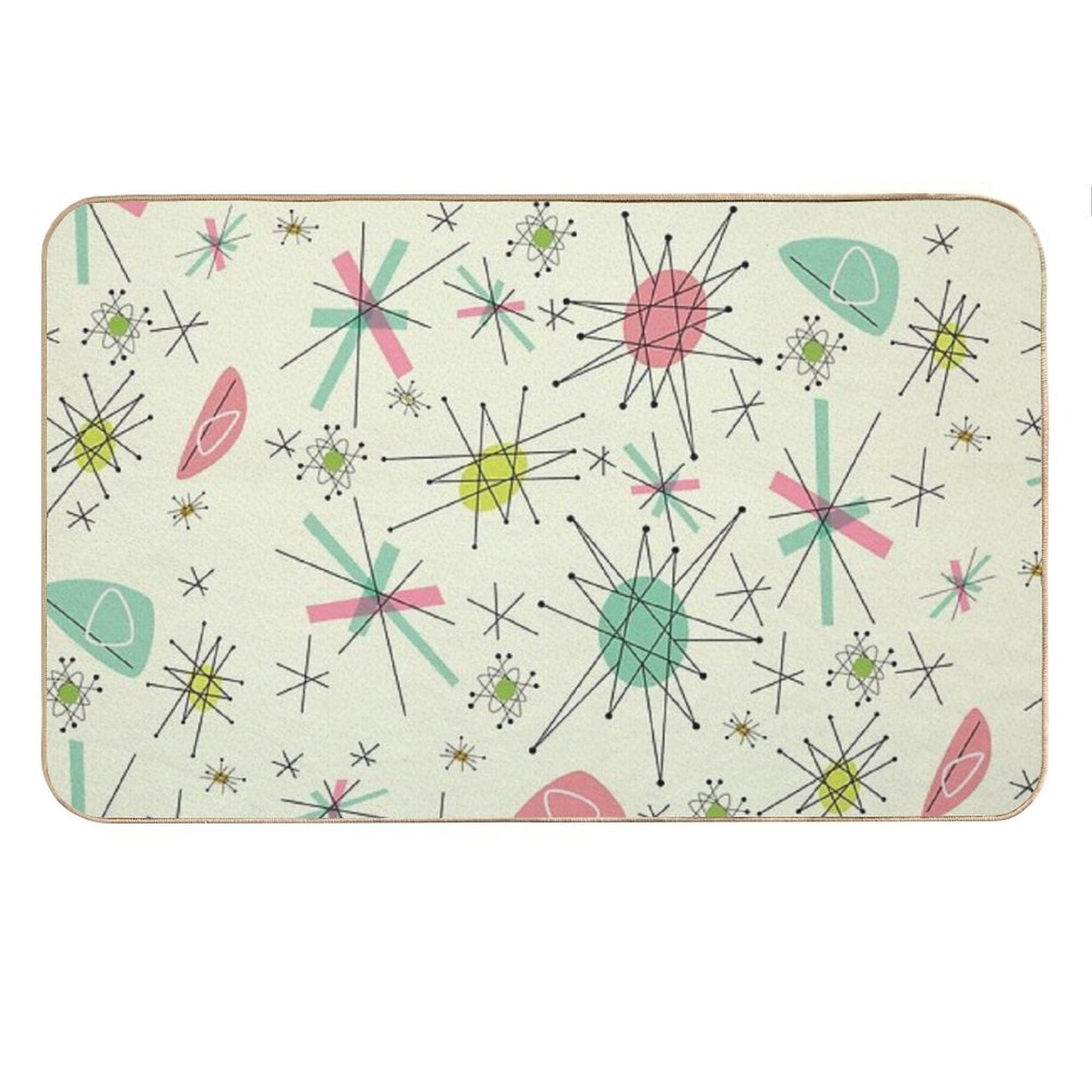 Atomic 50s Bath Mat