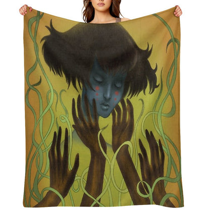 Handle With Care Throw Blanket