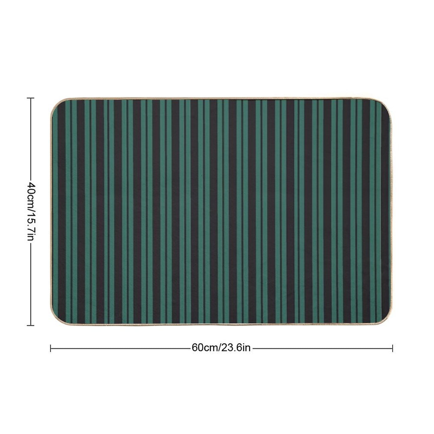 Wall to Wall Creeps And Stripes Bath Mat