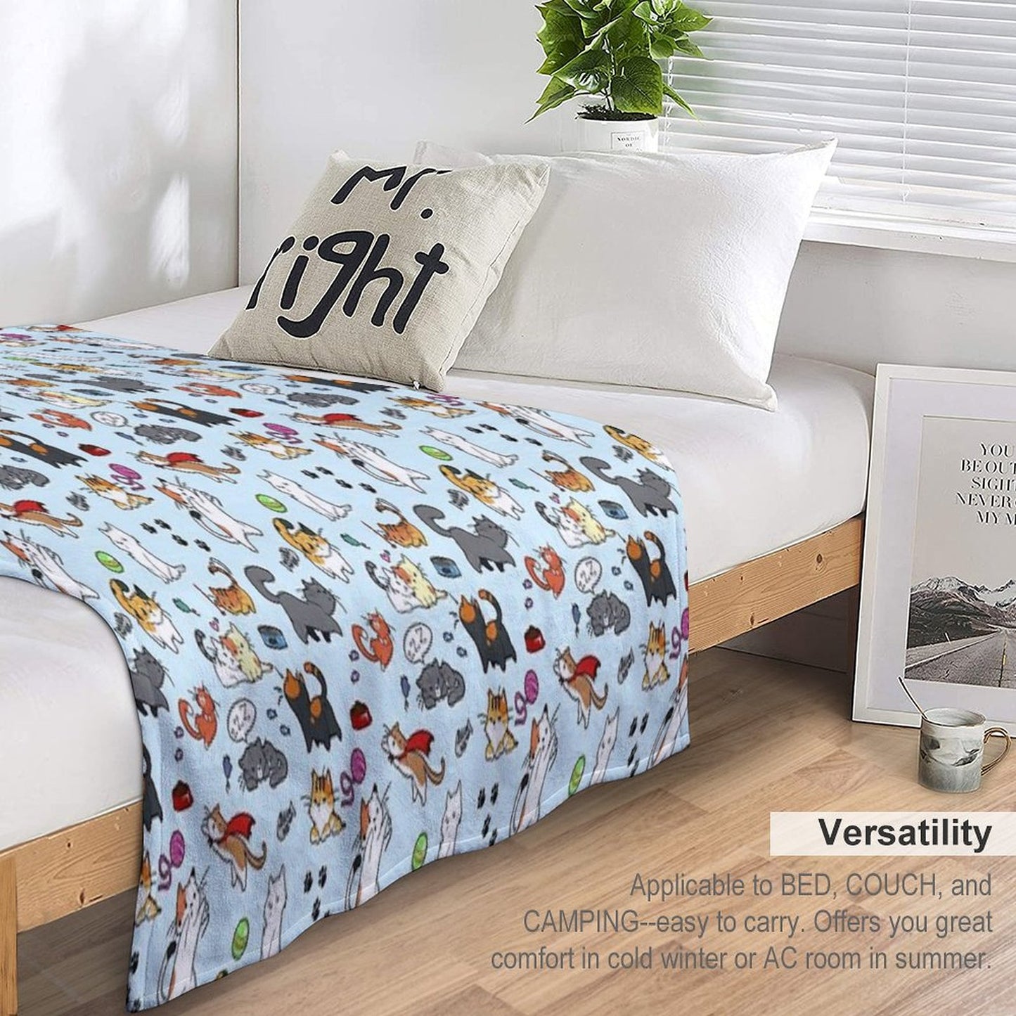 Cats!! Throw Blanket