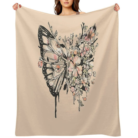 Metamorphora Throw Blanket