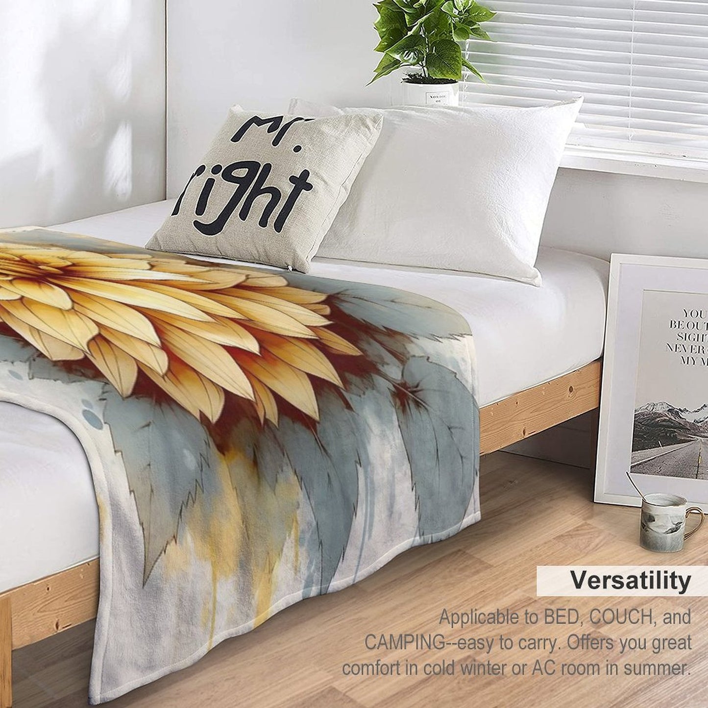 Dahlia Throw Blanket