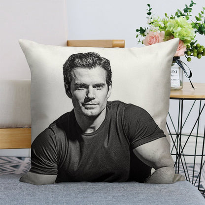B&W HENRY Linen Throw Pillow Cover