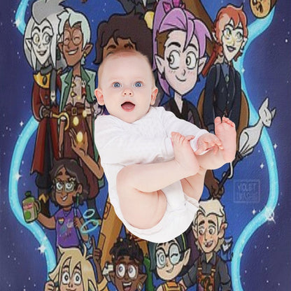 The Owl House Finale Throw Blanket