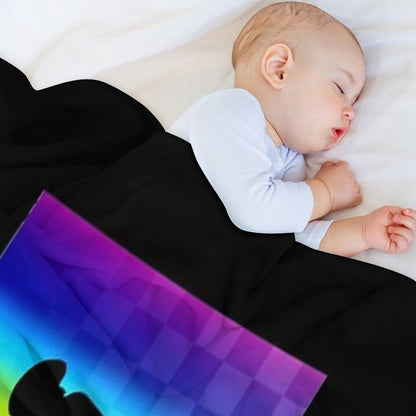 Life with Colors Throw Blanket